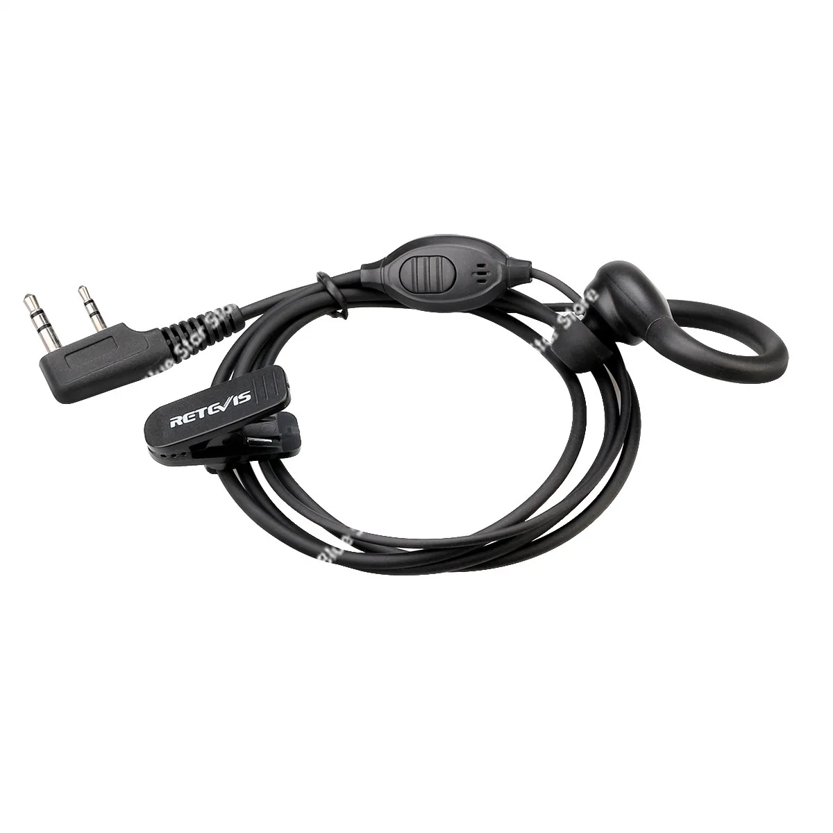 Retevis EEK007 2-pin Ear-mounted Headphones K-head for RT22 RT622