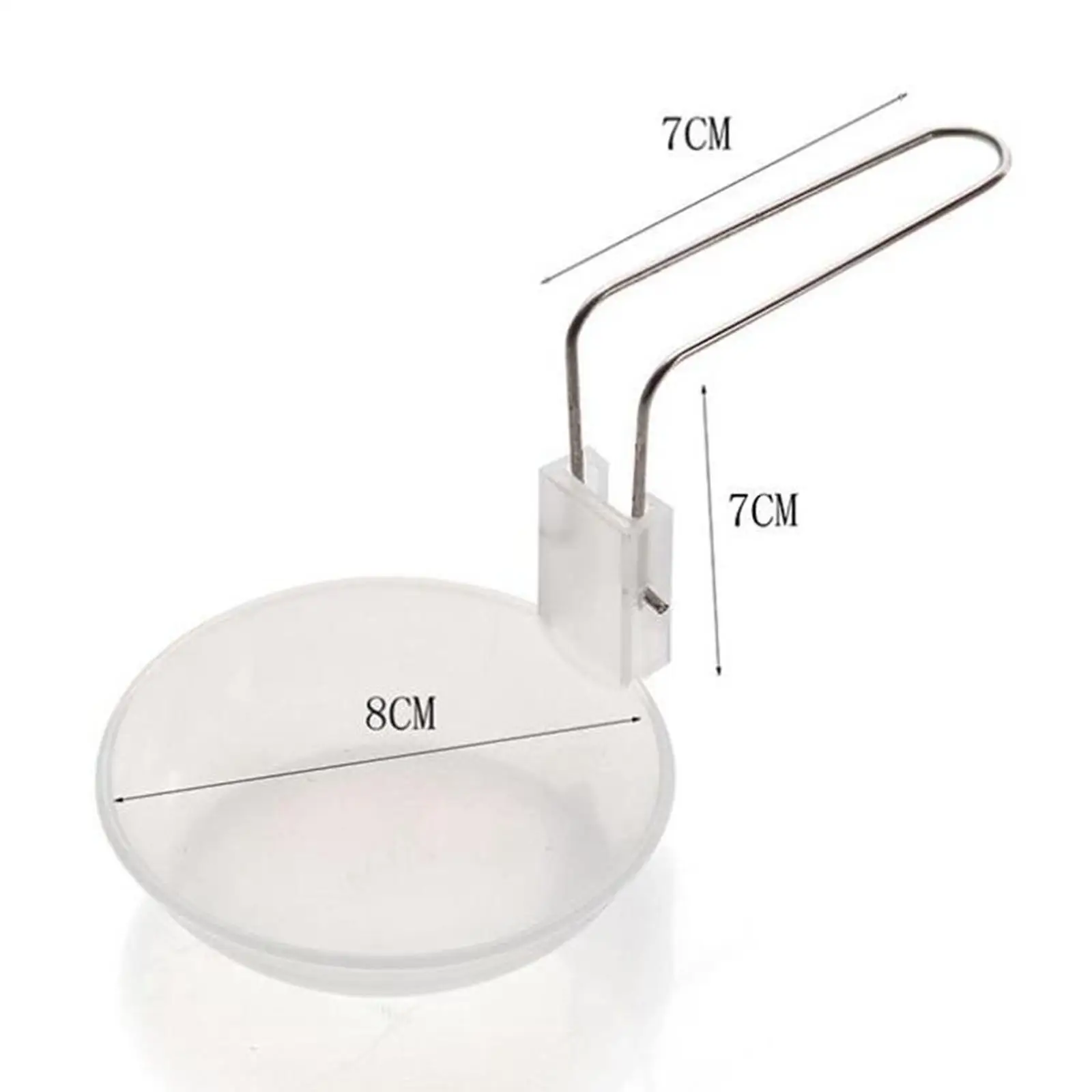 Outdoor Camping Soup Spoon Utensil Cookware Collapsible Ultralight Clear Picnic