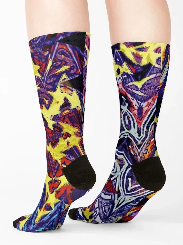 U2 - Zooropa - موجات الجوارب الرجالية هدايا السنة الجديدة الثلوج النساء الجوارب الرجالية الأزهار تسلق الطابق جوارب رياضية امرأة الرجال #4