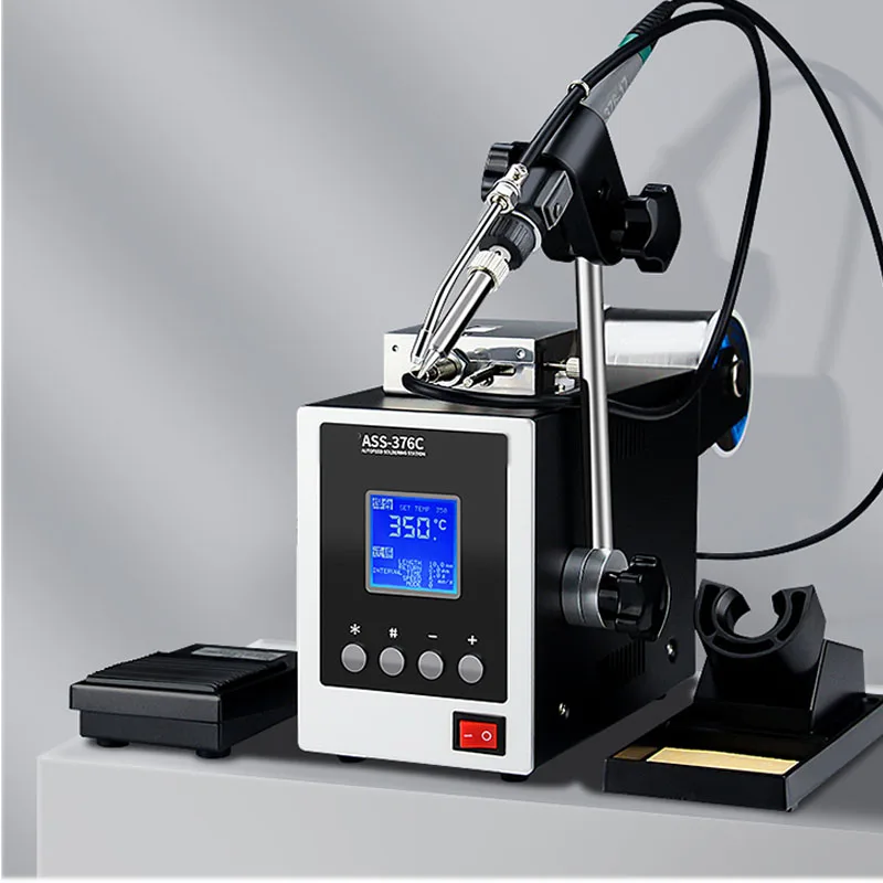 High-power Automatic Soldering Machine 150W  Electric Iron Point Tin Machine Automatic Tin Feeder Soldering Iron Machine