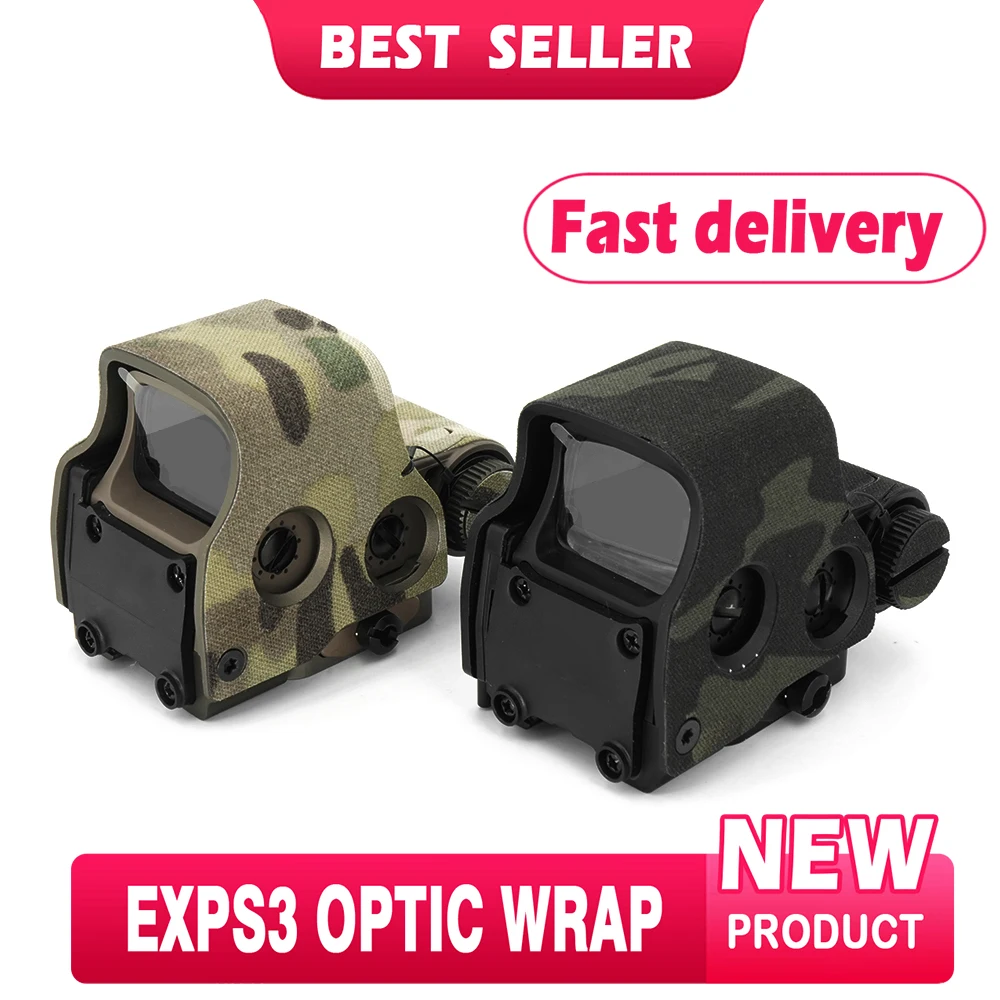 Holy Warrior S1 And Original EXPS3 Holographic Red Dot Sight Sight Skin Sticker Optical Wrap For Only Sticker No Sight