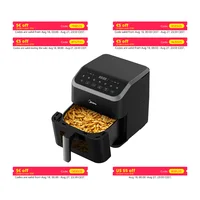Freidora de aire Midea 5L HeatXpress