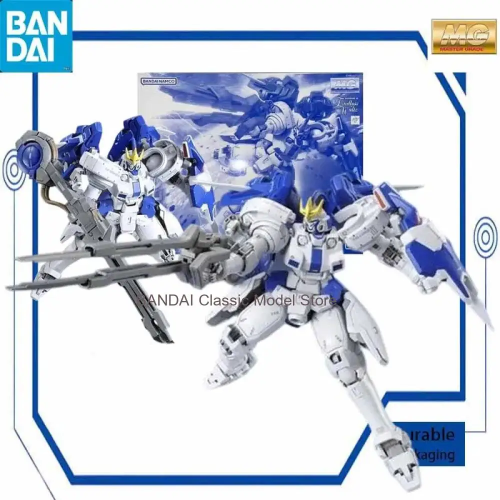 

Bandai Original Model Kit MG OZ-00MS2B TALLGEESE1/100 Anime Action Figure Assembly Model Toy Robot Gift for Boys Collectibles
