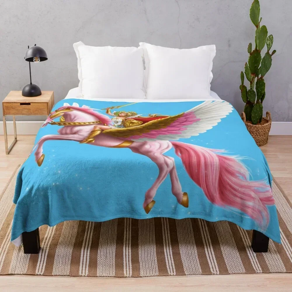 

She-Ra: Princess of Power!! Throw Blanket Warm Cozy Throw Blanket for Living Room Couch