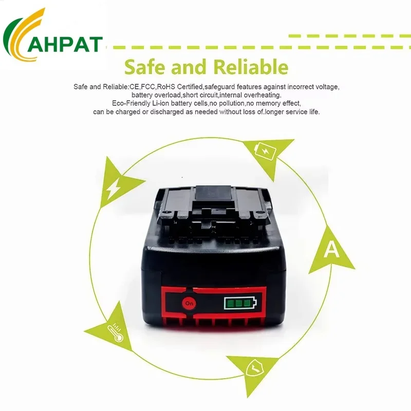 تبديل البطارية aste pour Bosch، outil électrique، 9000mAh، 14.4V، 9,0 Ah، 14.4V، GBA، GSR، GSB، BAT618، BAT609