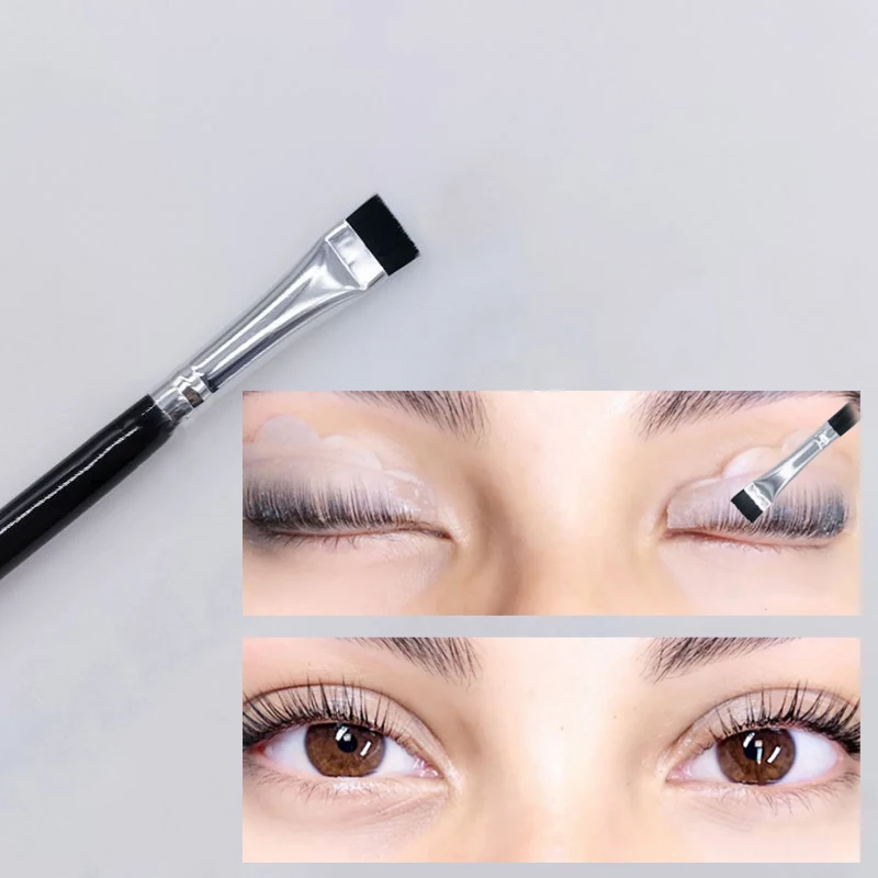 Herramienta de separación de pestañas de laminación, herramientas de maquillaje, 15cm, extensión de pestañas, permanente, levantamiento de pestañas, cepillo permanente
