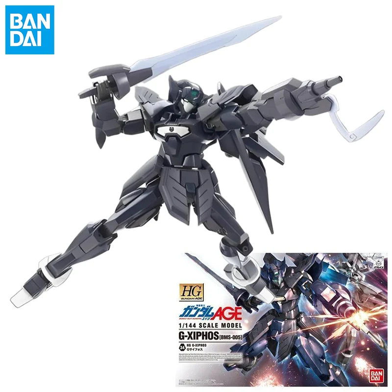 

Bandai HG AGE 1/144 34 МАСШТАБ МОДЕЛЬ G-XIPHOS BMS-005 Фигурка в сборе Модель игрушки Коллекционные украшения Подарки для детей