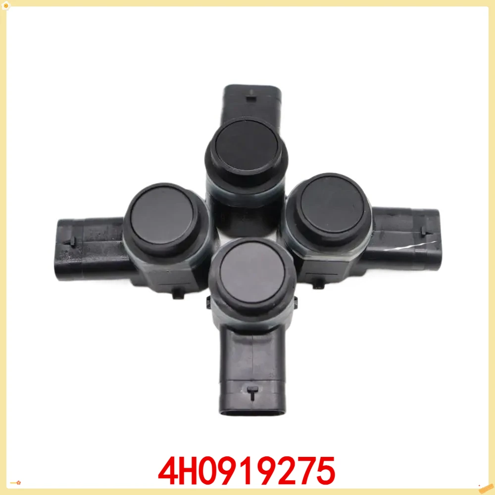 4H0919275 4 Sensores de Aparcamiento PDC para Volkswagen Passat Golf, Audi A4 S4 Q3, Seat Alhambra Altea, Skoda Superb 3C0919275S