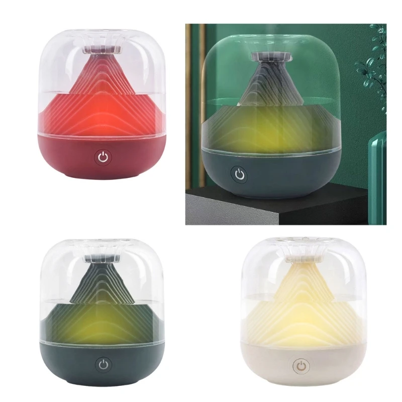 USB có thể sạc lại sương mù ẩm với đèn ngủ cho giấc ngủ tại nhà aromas khuếch tán