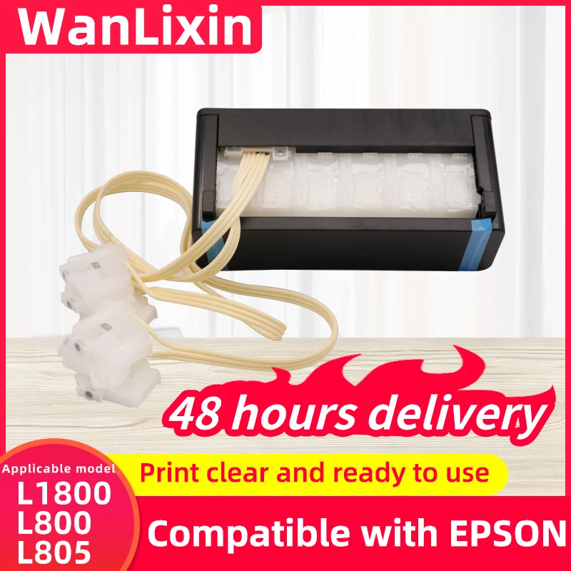 

L1800 L1300 СНПЧ-демпферы для L800 L805 L850 Система подачи чернильного резервуара СНПЧ или 6 шт. чернильные демпферы для EPSON L1800 TANK SUPPLY INK