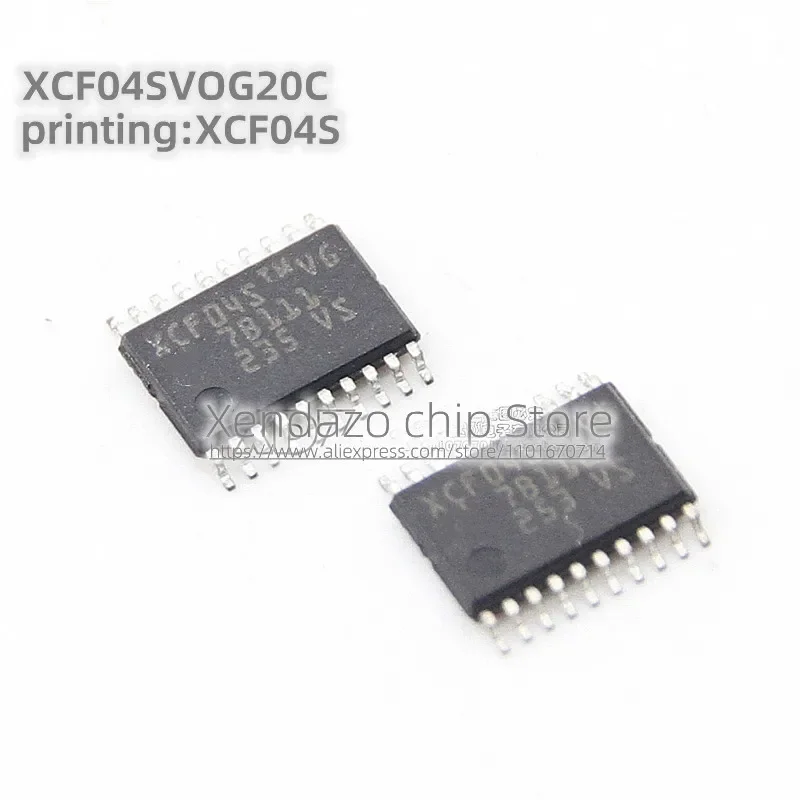 

1pcs/lot XCF04SVOG20C Silk screen printing XCF04S TSSOP-20 package Original genuine Memory chip