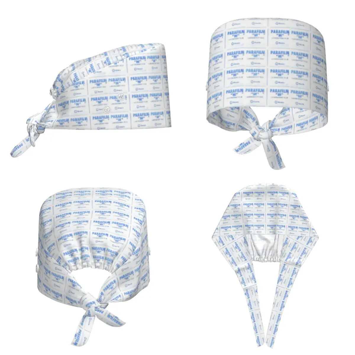 Parafilm Is A Lifesaver Scrub Hat Doctor Working Surgical Cap Men Women Adjustable Nursing Caps for Dentist