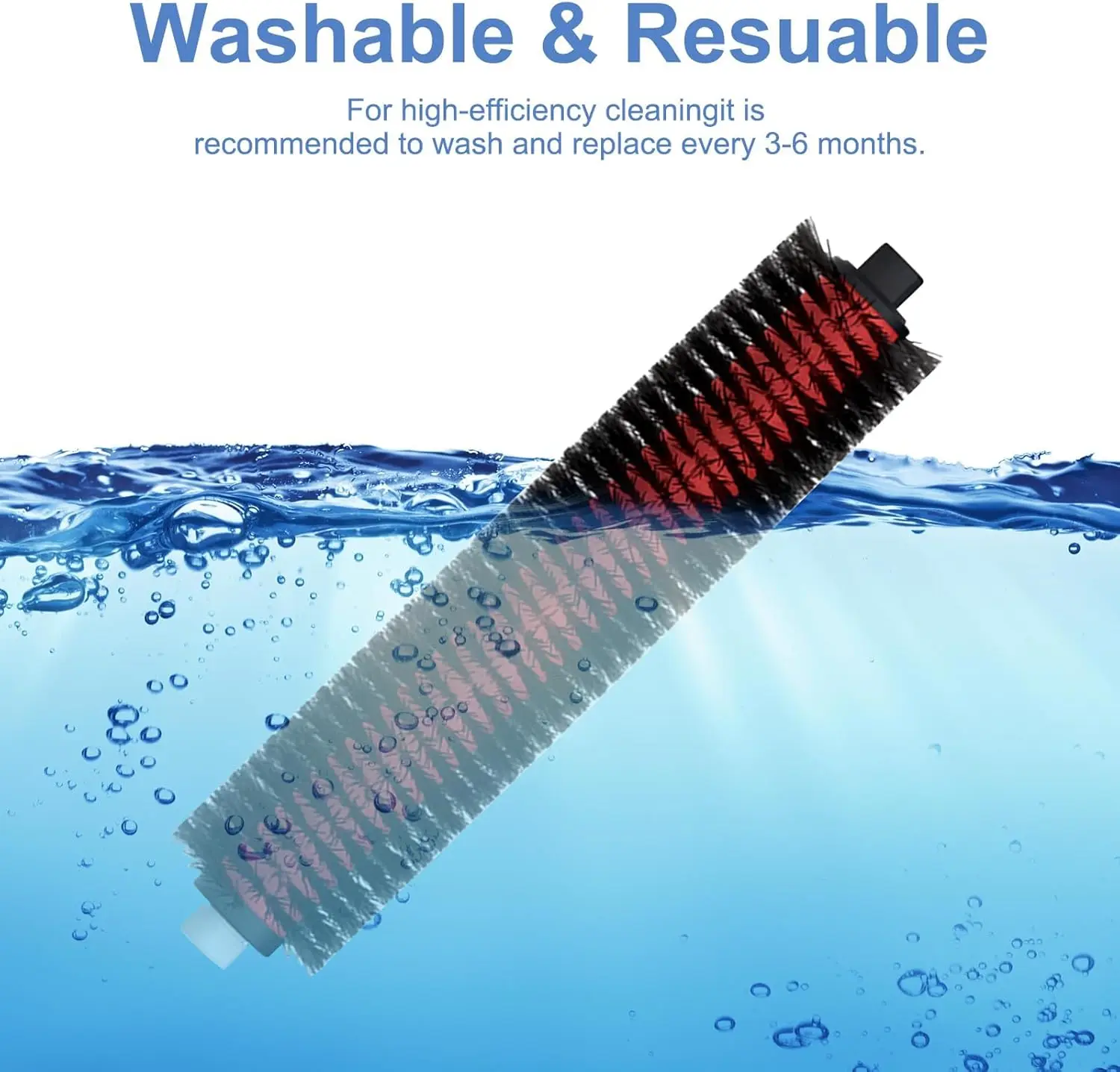 High-Speed Cleaning Brush Compatible with Roborock S8 Pro Ultra  Cleaner for Mop Washing