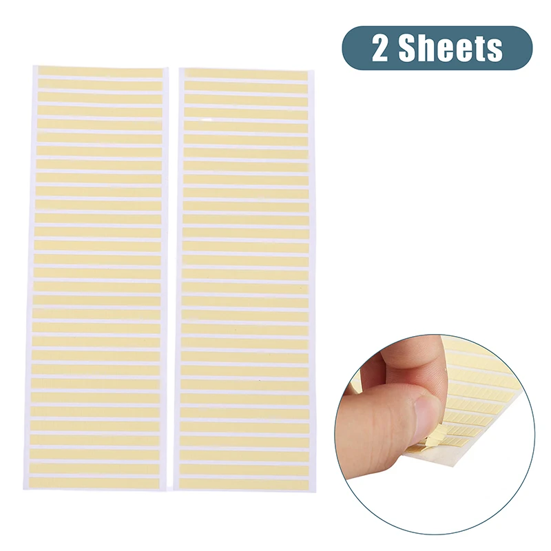 2 Sheets Double Sided Adhesive Strip Tape For Fixing Watch Dial And Movement Repair Accessories