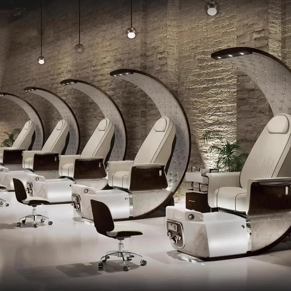 Customization Luxury Hot Sale Stylish Salon Massage Spa Jet Manicure Pedicure Chair Pedicure Massage Chair