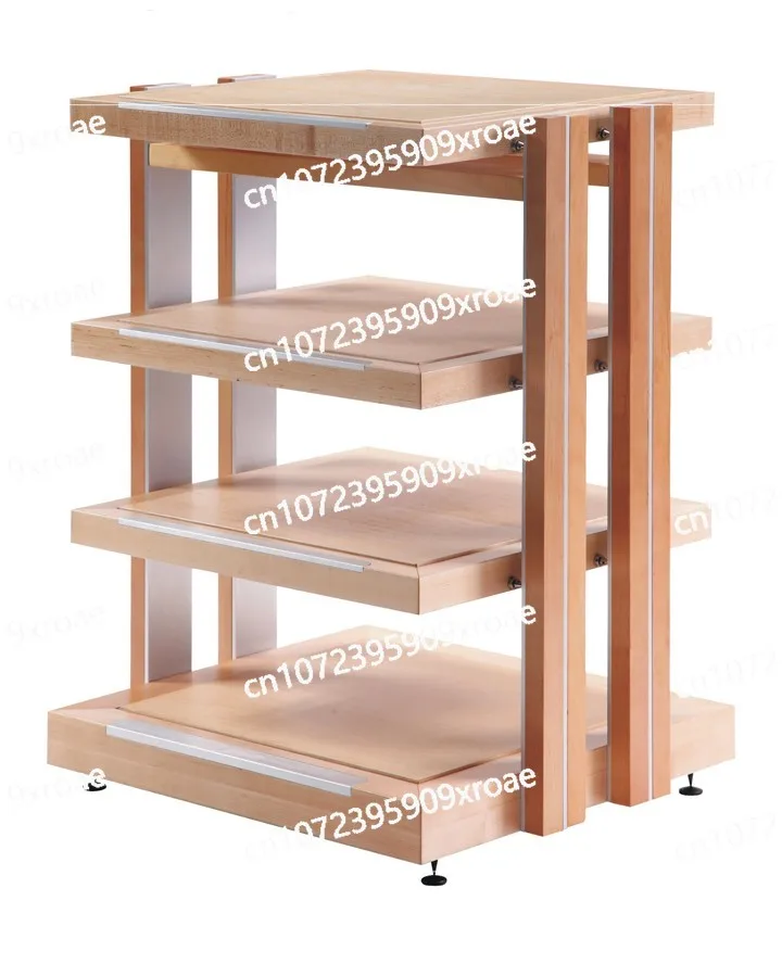 Solid Wood Shock Absorber Amplifier Sound Rack Equipment Rack Amplifier Cabinet Stand