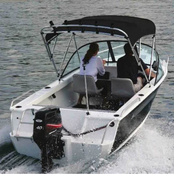 

15-Foot Aluminum Sports Yacht 4-Stroke Outboard Motor Jet Ski Scooter Cruise Parts Quick Waves Fun Guarantee