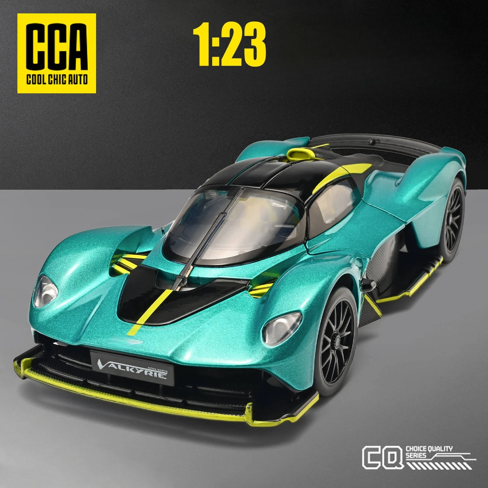 

1:23 Valkyrie Alloy Sports Car Model Diecast Metal Toy Car Vehicles Model Simulation Sound and Light Collection Childrens Gifts