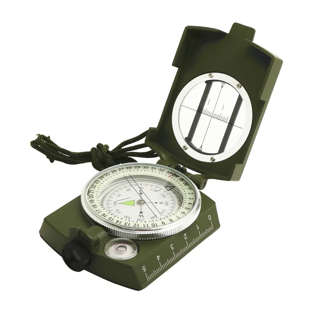 Waterproof Compass Outdoor Gadget Sports Goniometer Camping Hiking Mountaineering Brand Professional  Army Metal Sight