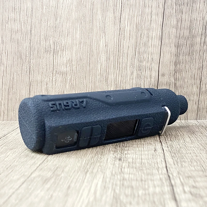 حافظة جلد بنسيج السيليكون لـ VOOPOO Argus Pro ، غطاء مطاطي ناعم واقي بحبل ، 80 واط