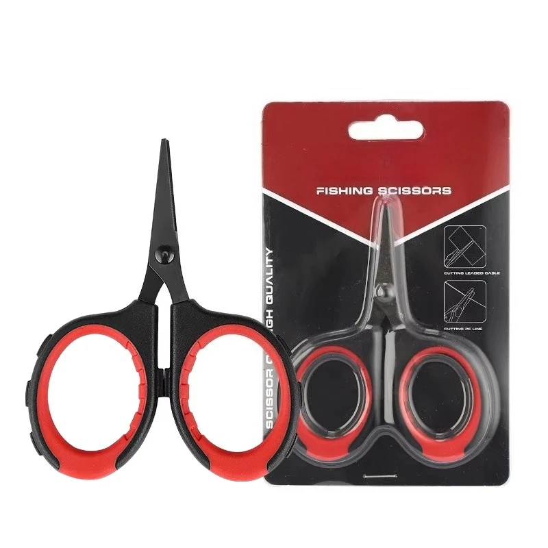 

Portable Fishing Scissors Saltwater Braided Stainless Steel Outdoor Fishing Cutter PE Braided Line Scissors