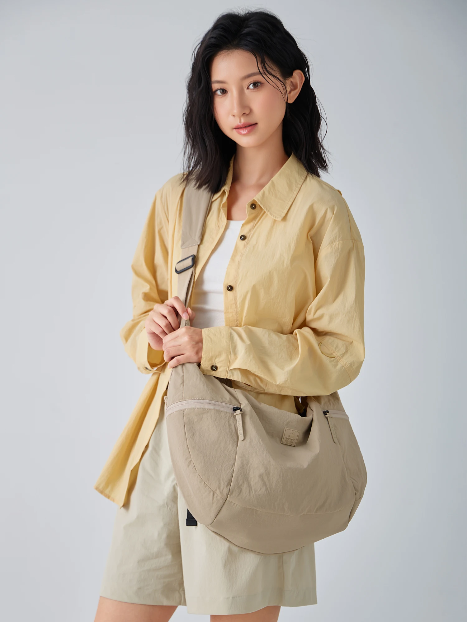 

EPOL Large Women's Shoulder Bag Nylon Casual Sports Crossbody Bag 2025 Trend Fashion Lightweight Female Messenger Bags 3071-17