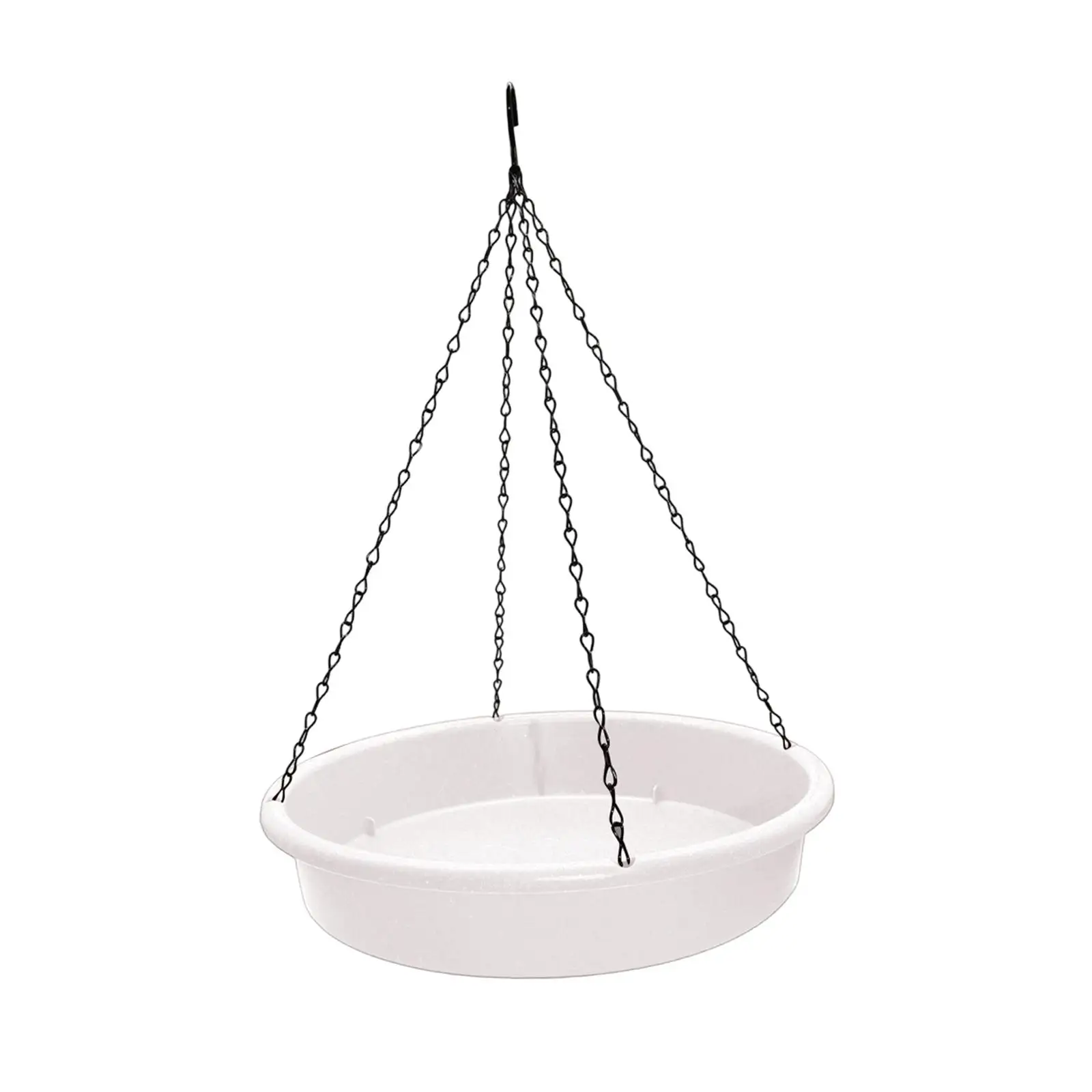 Birds Feeder and Birdbath Bowl Garden Decor Outdoor Hanging Bird Bath Hummingbird Feeding for Trees Balcony Yard Backyard Garden