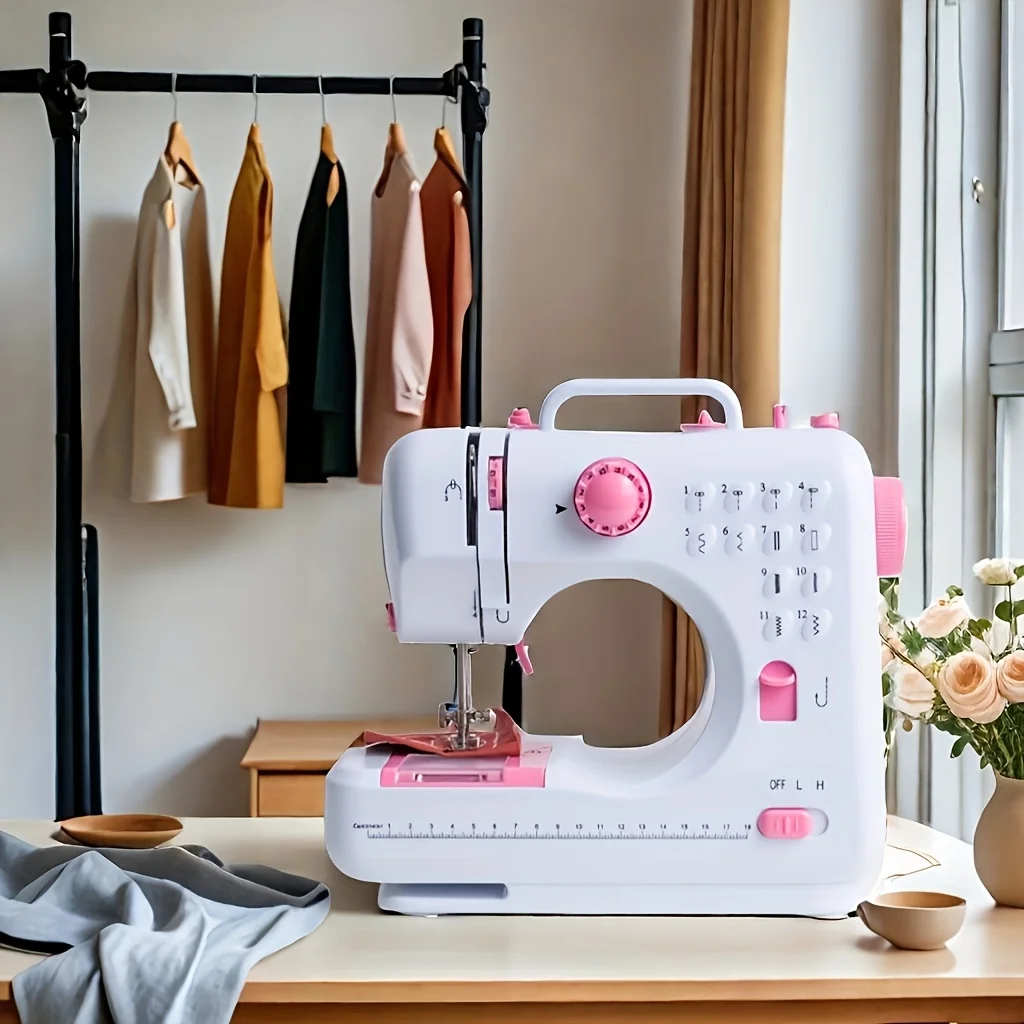 

Multi-functional Sewing Machine, Reversible Sewing, Automatic Winding, Cylinder Sewing Function, Adjustable Density, Suitable fo