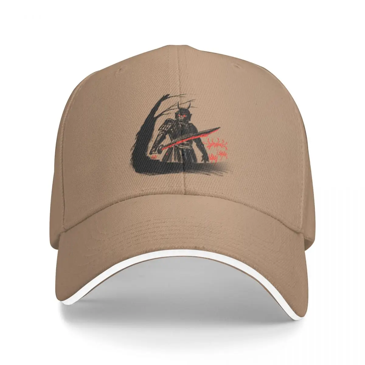 

Samurai Warrior armour and Katana Bucket Hat Baseball Cap Rugby horse hat golf hat women Men's