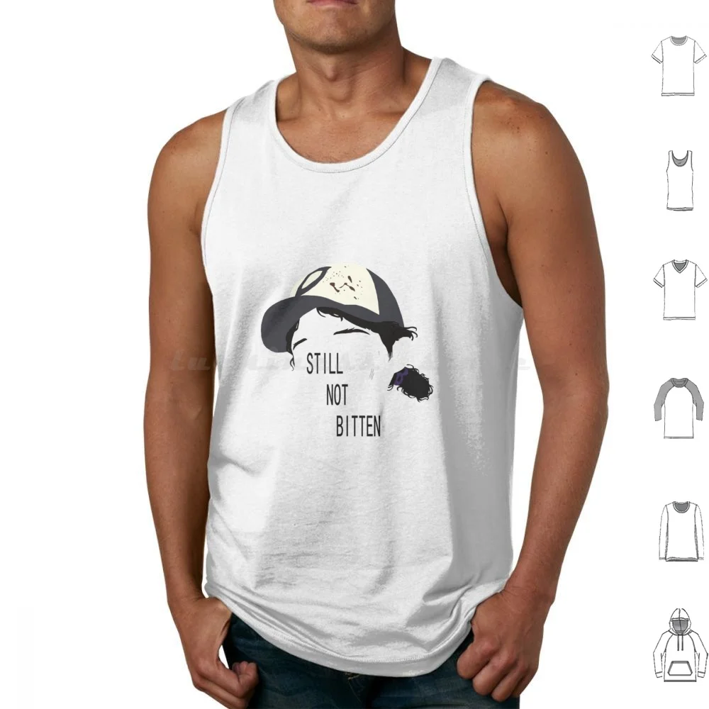 jeux-de-cloche-the-walking-dead-clementine-outline-ver-226-debardeurs-imprime-coton-jeux-de-cloche-the-walking-dead