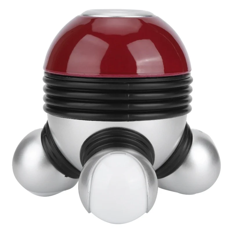 

Mini Portable Hand Held Body Vibrating Massager With LED Light For Head Neck Legs