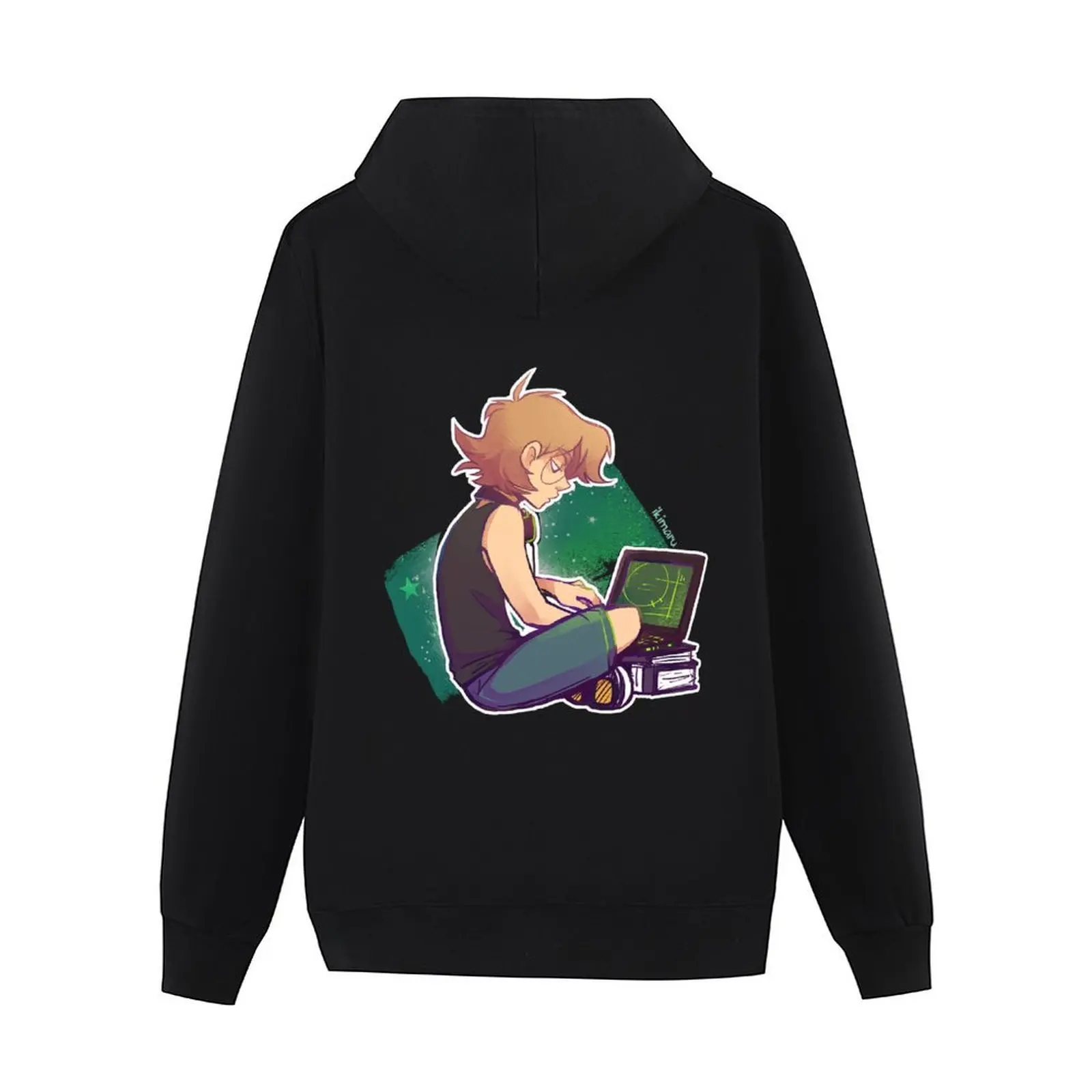 ملابس رجالية بغطاء للرأس على الطراز الياباني من Tech Geek ملابس على الطراز الكوري للرجال بغطاء للرأس