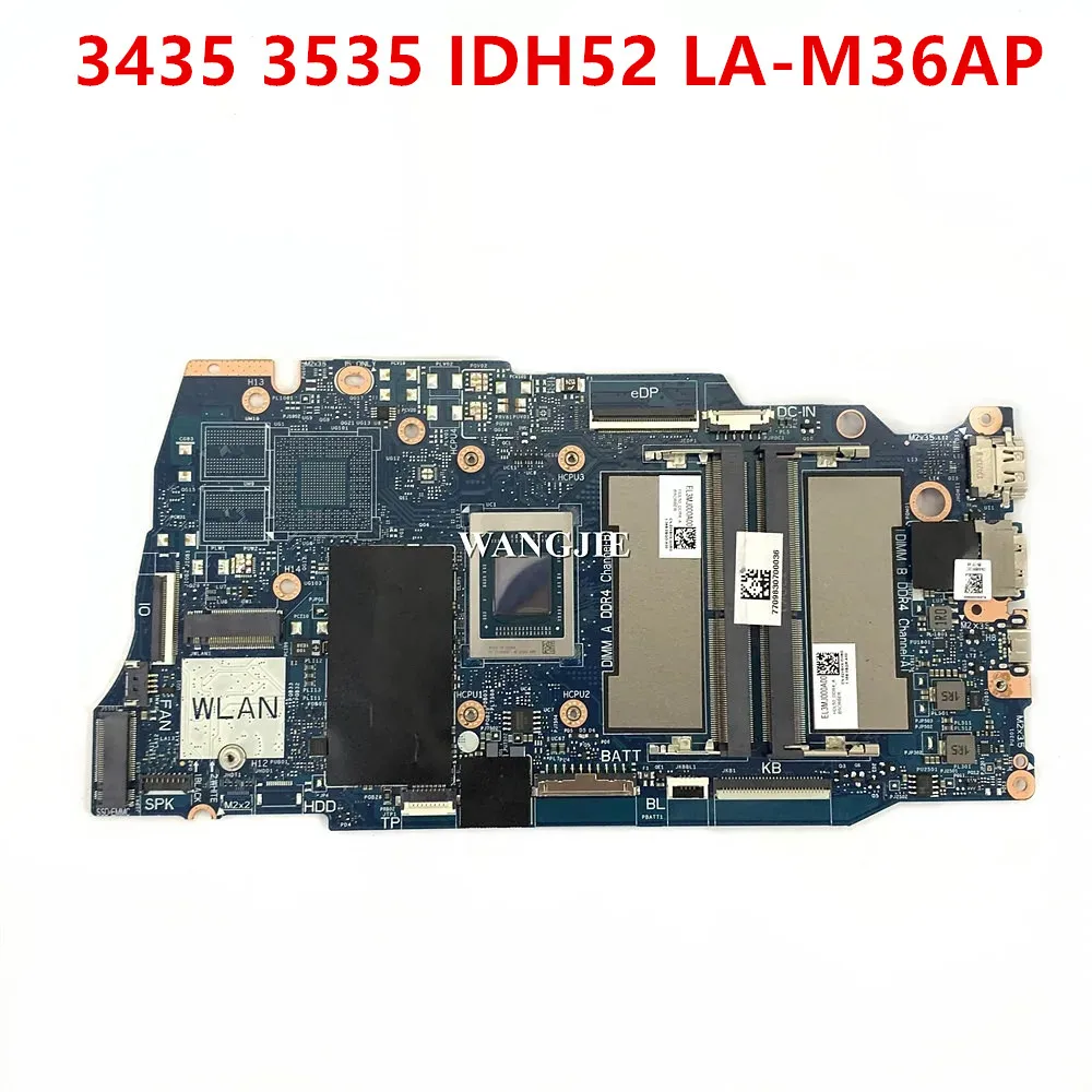 

CN-0TXXFP 0TXXFP For Dell inspiron 3435 3535 Laptop Motherboard LA-M36AP With R5 7530U CPU 100% Working