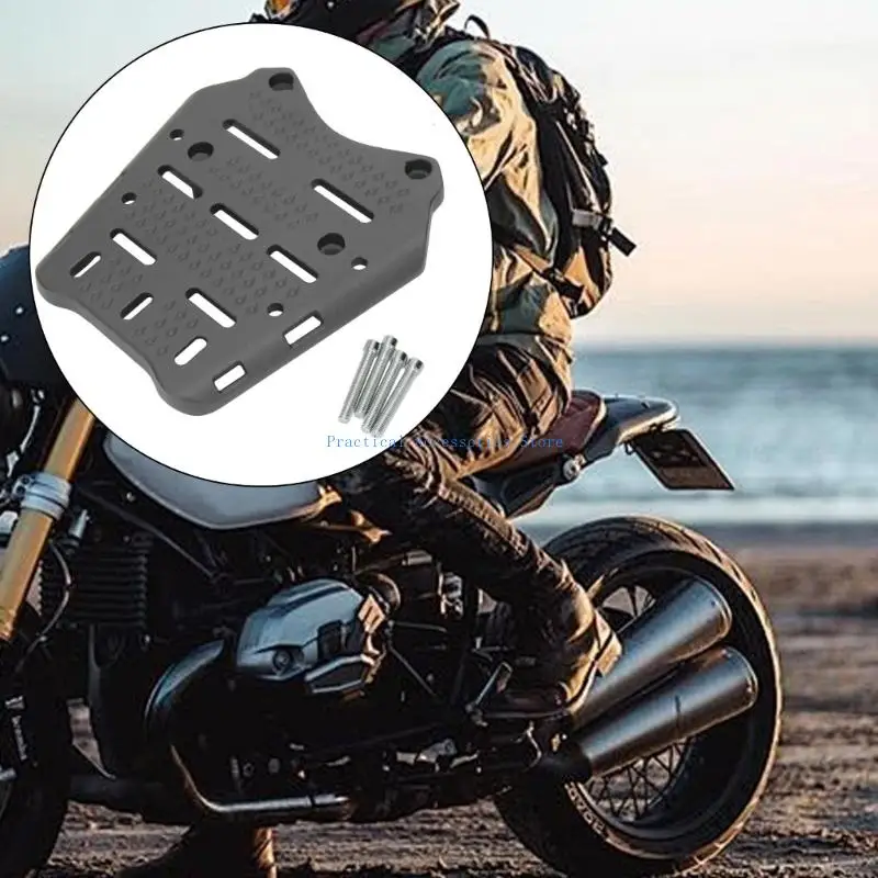 U75E حاملات البضائع الخلفية المحدثة ملحق دراجة نارية قوي من الألومنيوم لـ PCX160 #3