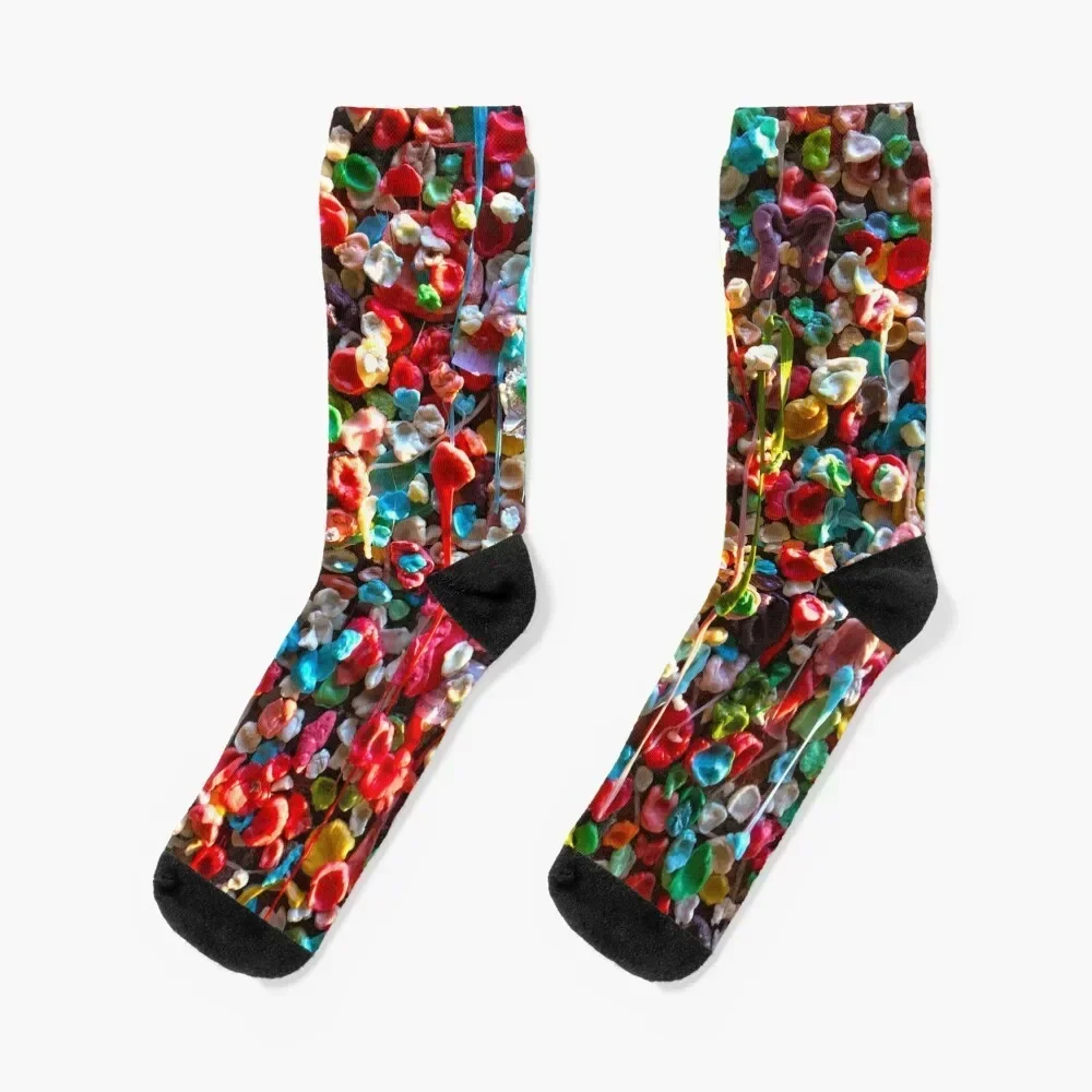 

ABC Gum to Brighten your Life from the Gum Wall in Seattle, Washington Socks Rugby aesthetic luxe Girl'S Socks Men's