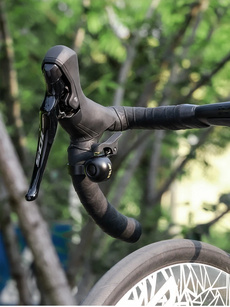 AliExpress ESLNF Bicycle Bell Bend Road Bike Bell Warning Horn Retro Bike Riding Equipment Accessories Left and Right Bells for Safe Riding