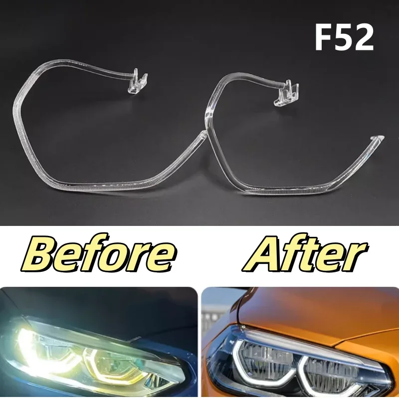 

LED DRL Headlight Light Guide Daytime Running Light Tube For BMW 1 Series F52 2016 2017 2018 2019 2020 2021 2022 Car Accessories