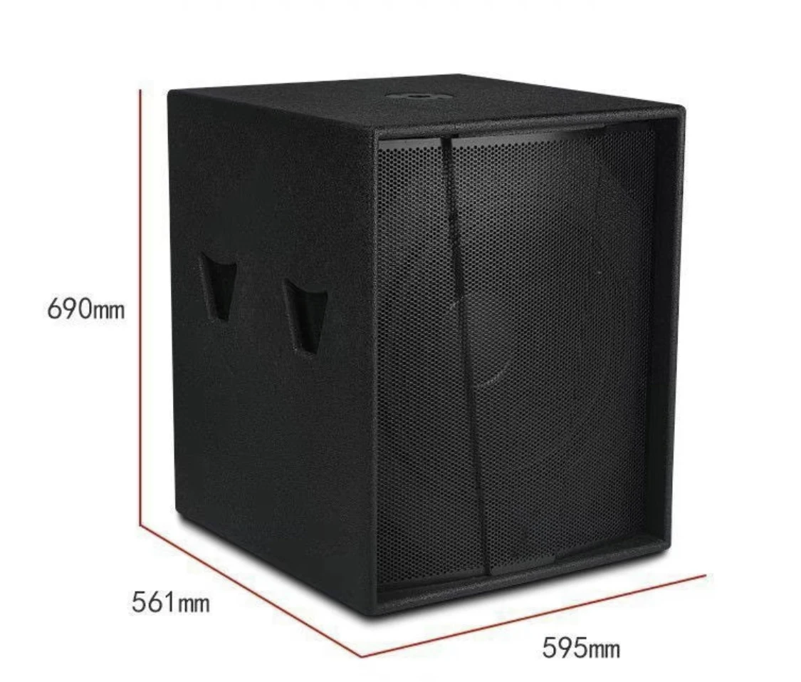 

High Precision Professional Audio S-18 600W DJ Set Suitable for Outdoor Use, 18 Inch Speaker Passive Subwoofer
