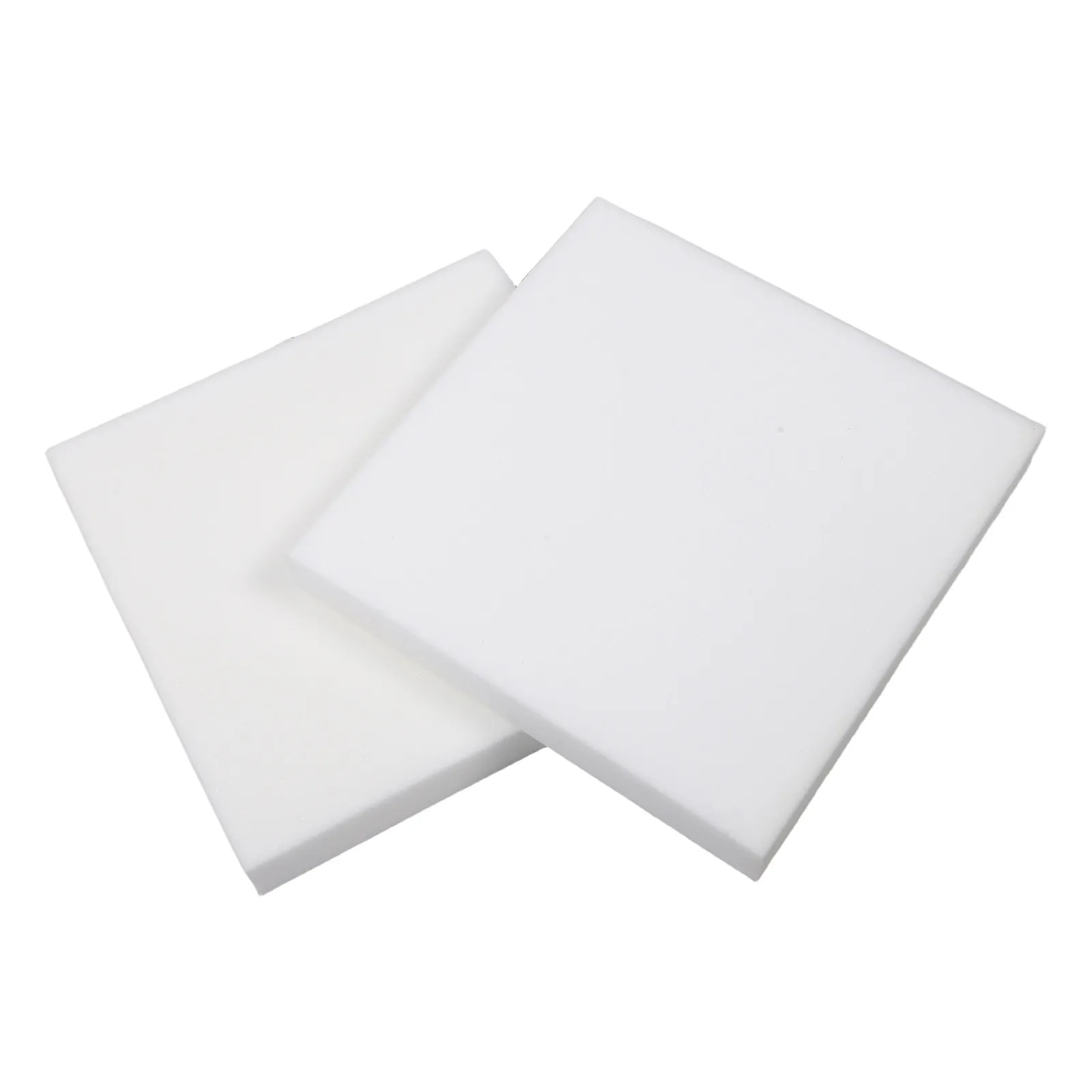 Sofa Cushion Foam Replacement 2Pcs High Density Upholstery Padding 40x40x5cm Couch Chair Seat Support