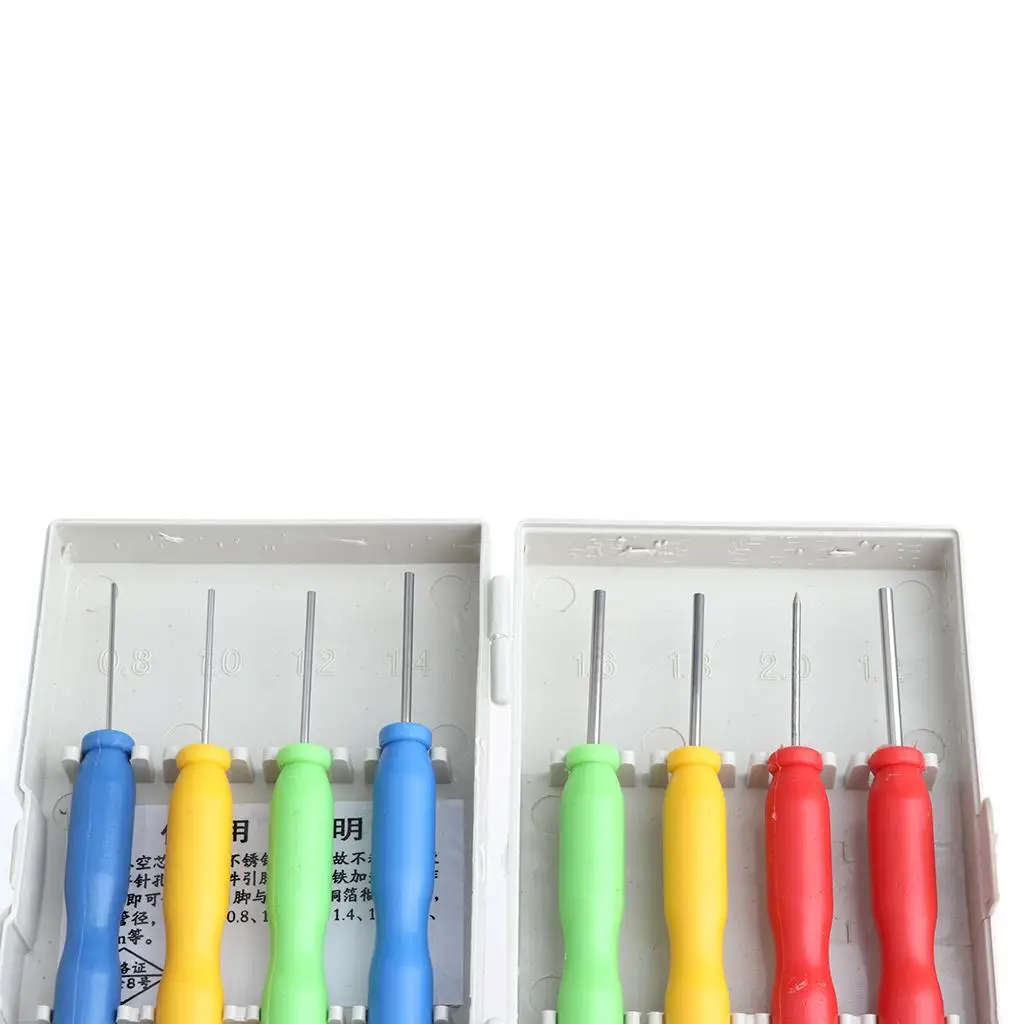 8 ชิ้น/เซ็ต Hollow ถอด Pin องค์ประกอบอิเล็กทรอนิกส์สกัด