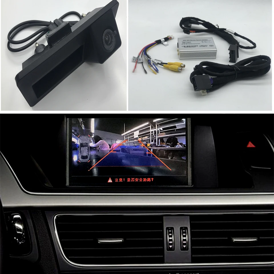 Car Reversing Camera For 2008-2015 Audi A4 A5 Q5 Symphony / Concert Without MMI Backup Camera Interface Display Improve Adapter