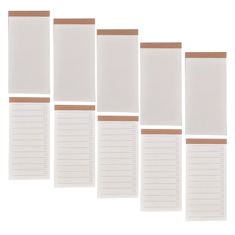 

10 Books Off Planner Notepad Household Daily Memo Pad Study Supplies Desk Notebooks Nonstick Tear Off Planner Notepad For