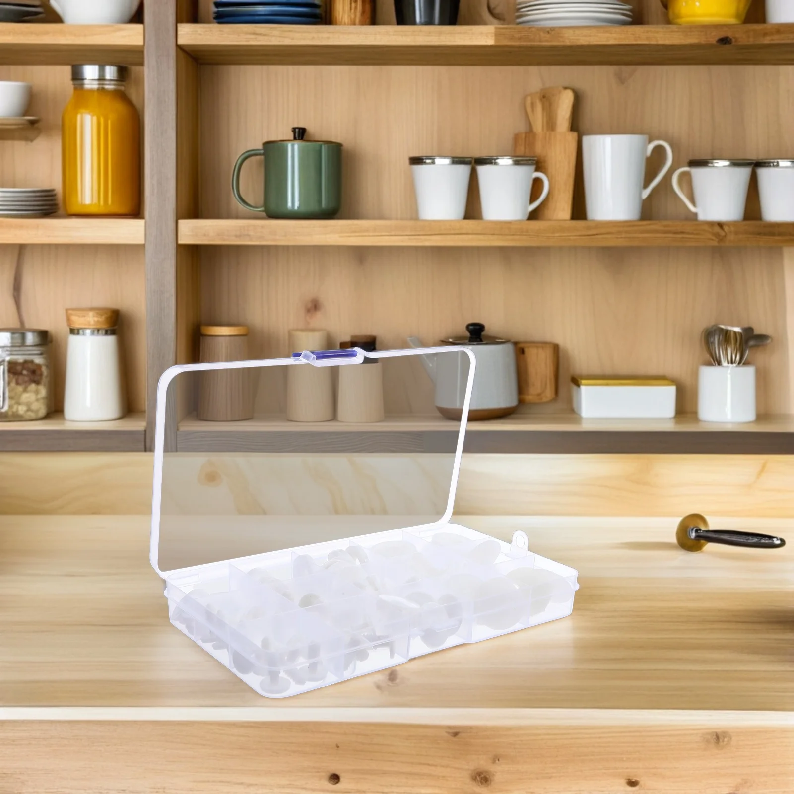 45Pcs Bear Joint Parts Flexible Plastic Safety Joints Sets for DIY Bear Making Stuffed Animals Accessories Movable Plastic