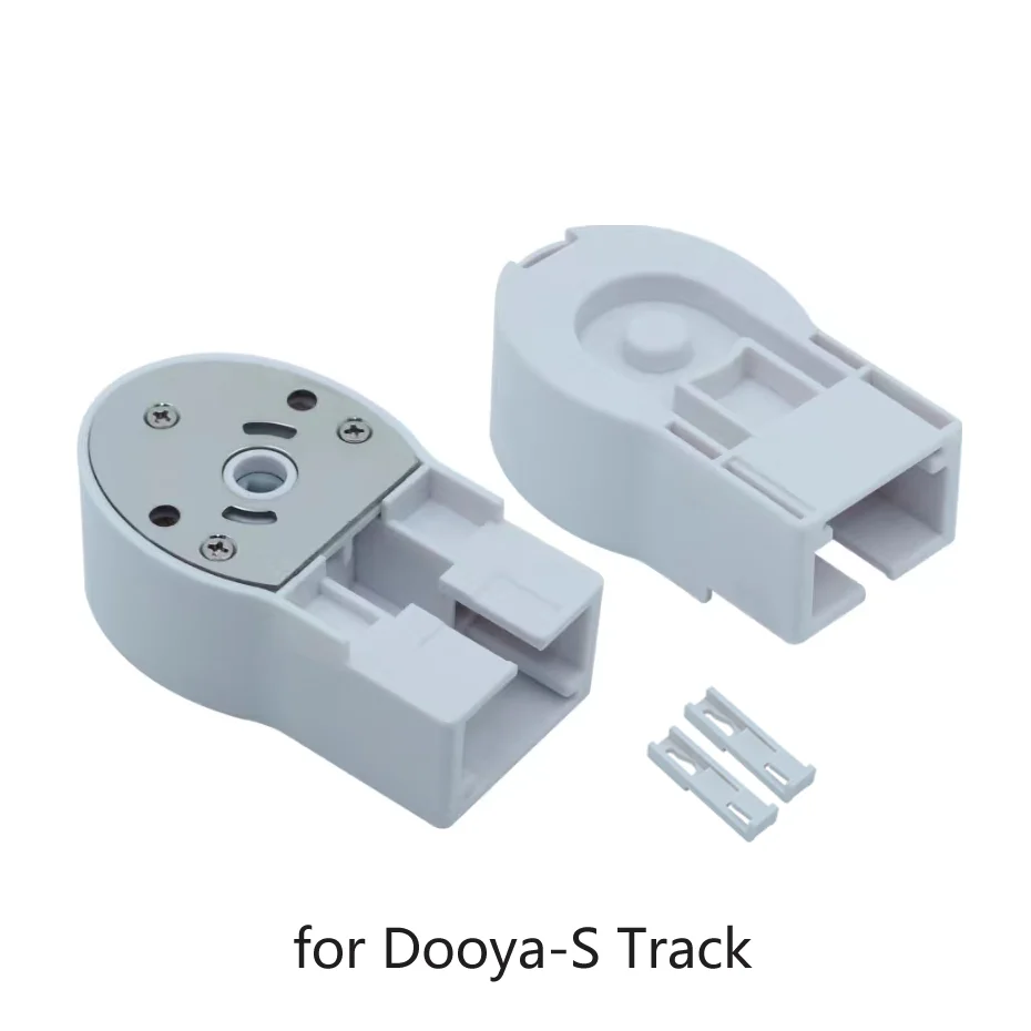 Caixa de velocidades silenciosa para trilho Dooya S, trilho triangular para todos A-OK AM68, Curtai Motor, acessórios para pista, ganchos, novos,