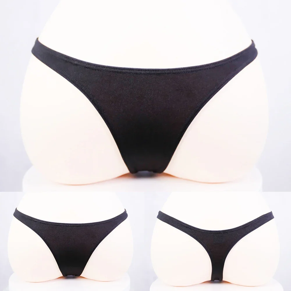 Briefs Womens Panties Soft Solid Stretchy Thong Tight Triangle Underpants Underwear All Seasons Casual Comfort