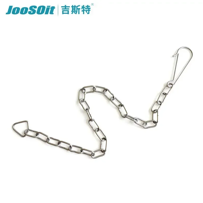 

Toilet Handle Chain Stainless Steel Toilet Flapper Lift Chain Replacement C-ring Bathroom Toilets Repair Accessories Rust-resist