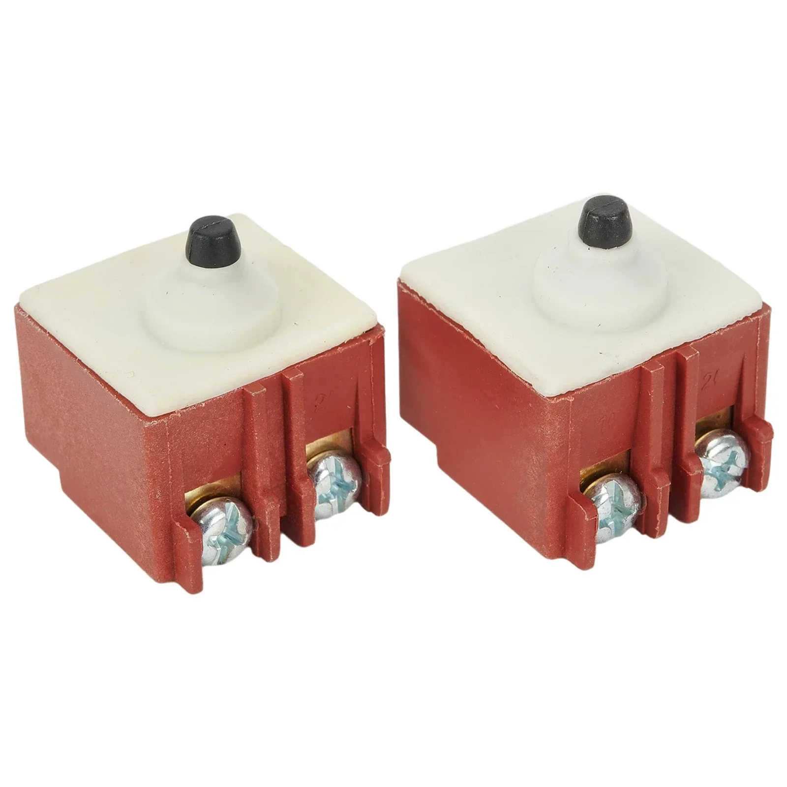 Interruptor de amoladora angular de contacto momentáneo, 2 uds., interruptor de botón de amoladora angular para Bosch GWS6/8-100 TWS6600, accesorios