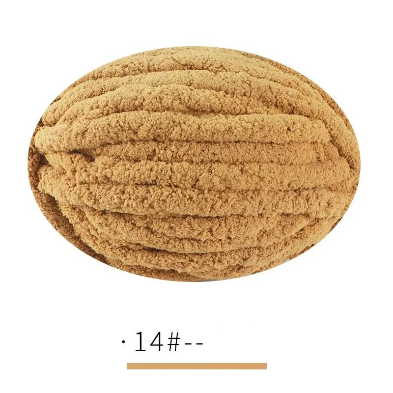 250 g extra dicke Eisgarndecke, handgestricktes DIY-Garn, große Dicke, Chenille-Kissen, Haustierbettgarn, isländische Schal, Mütze, Stricknadel, eng anliegender weicher, extra dicker Garnball, 1 Stück