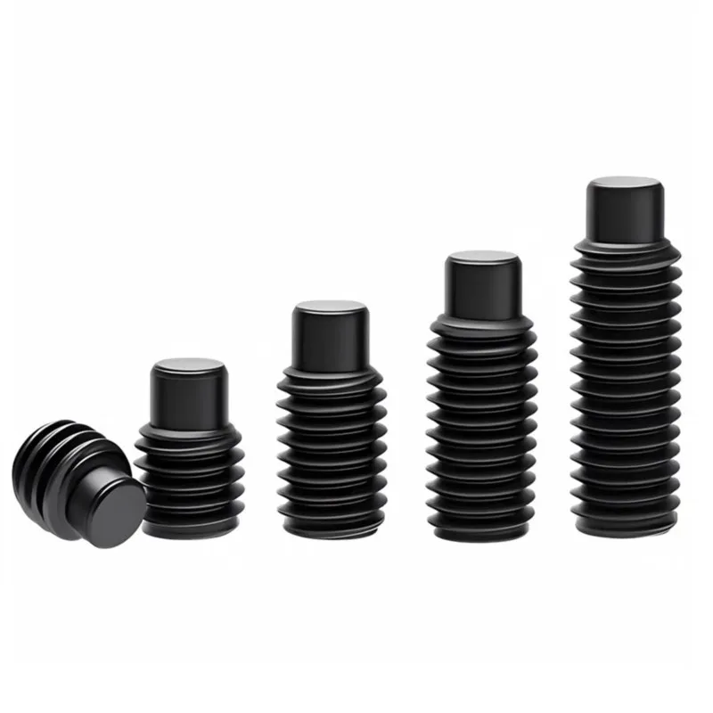 M3 M4 M5 M6 M8 M10 M12 12.9 Класс Опуклые торцевые установочные винты с шестигранной головкой без головки Болт с плотной верхней частью риса