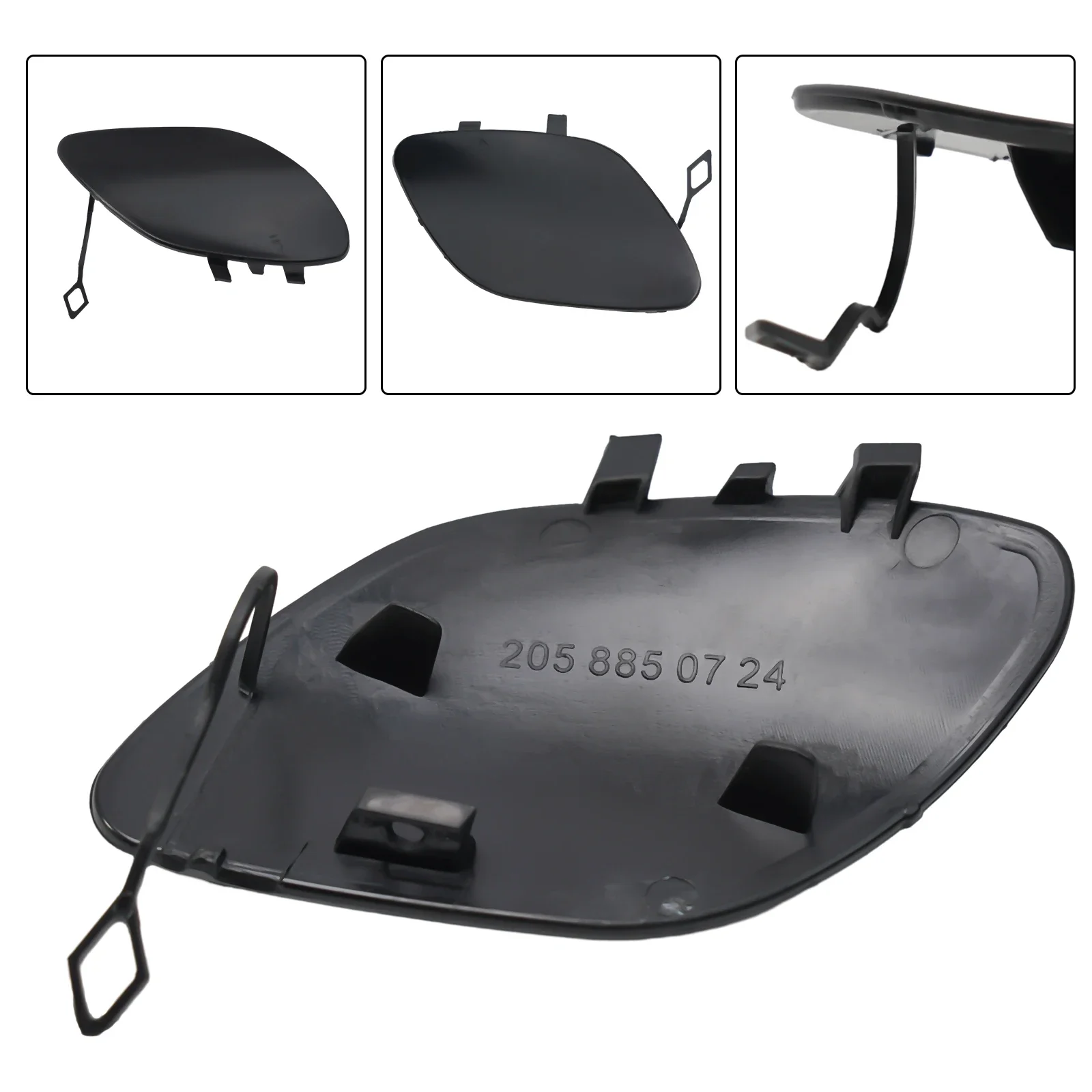 Auto Parts Bumper Hook Cover A2058850724 Car Accessories Dustproof Tool For Mercedes-Benz C 300 2015 High Quality